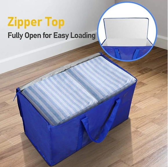 NEW 24 Gallon Heavy Duty Tool Clothes Cargo Moving Bag Storage Organization - Picture 4 of 9